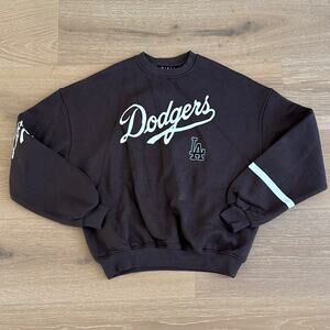Piral x Dodgers Crew Sweatshirt One Size Brown